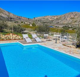 3 bedroom villa with pool, near Scopello, sleeps 6